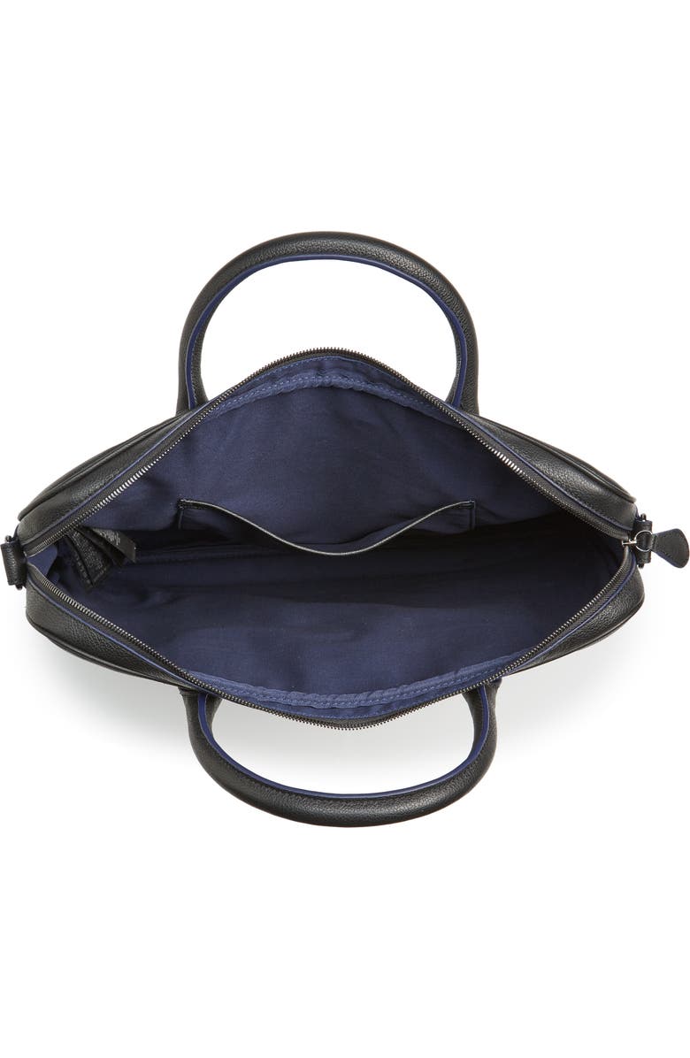 Ted Baker London Lowmee Leather Briefcase, Alternate, color,
