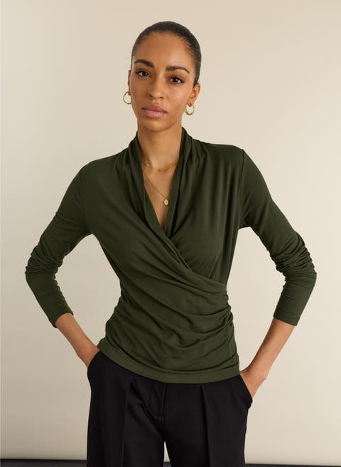 Gylda Wrap Top