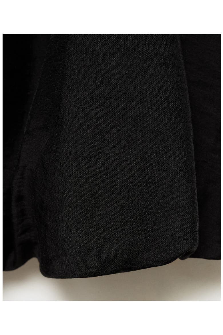 Bubble Hem Sleeveless Top, Alternate, color, BLACK