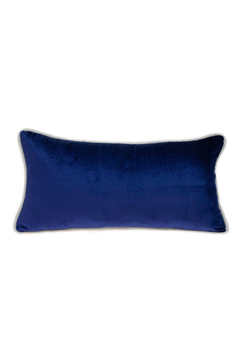 Maia Transitional Aqua Throw Pillow, Alternate, color, AQUA