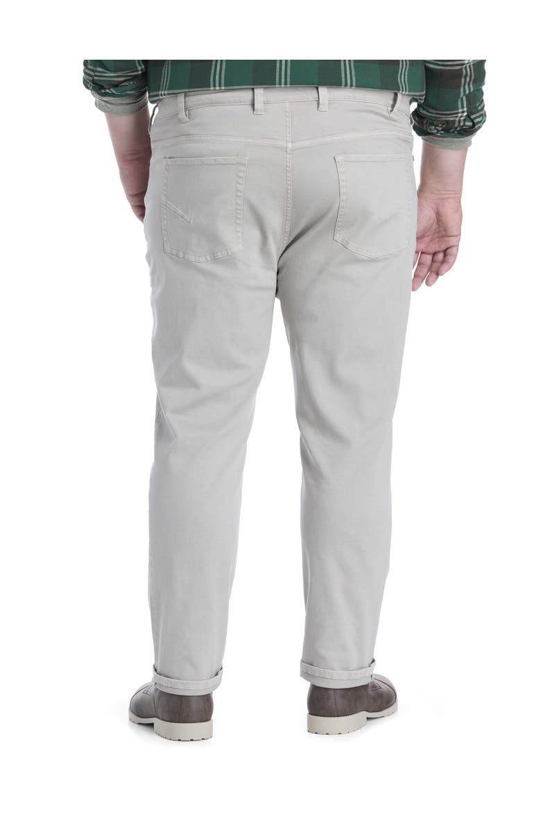 True Nation by DXL Big & Tall Iconic 5-Pocket Everyday Stretch Pants, Alternate, color, Coastal Sand