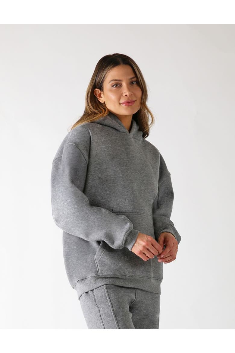 Buffalo Hoodie, Alternate, color, Carbon Heather