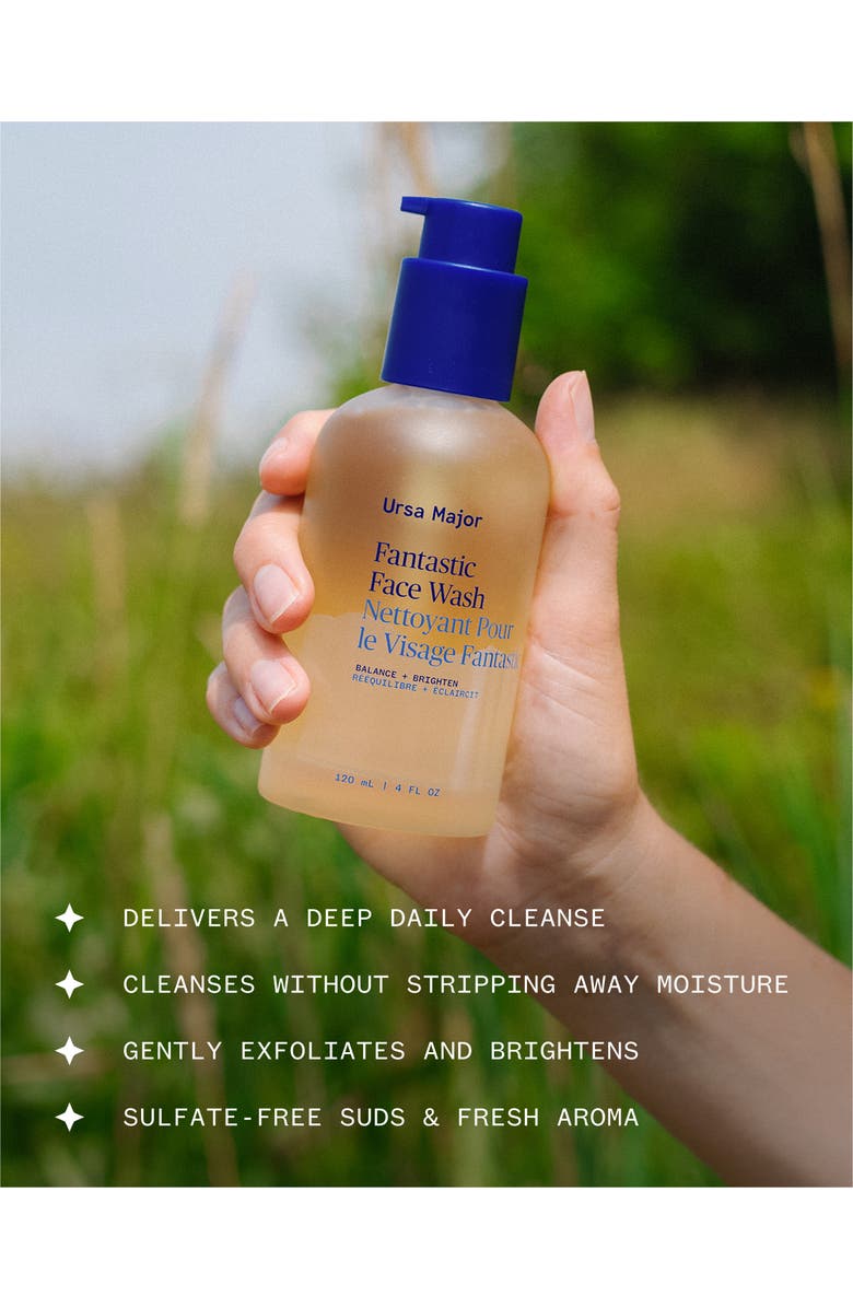 Ursa Major Fantastic Face Wash, Alternate, color, Blue