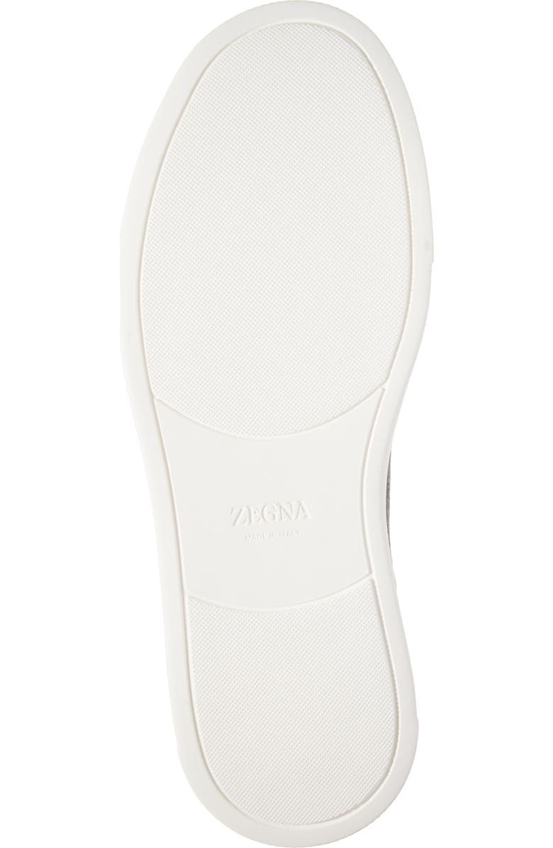 ZEGNA Triple Stitch Wool Blend Slip-On Sneaker, Alternate, color,