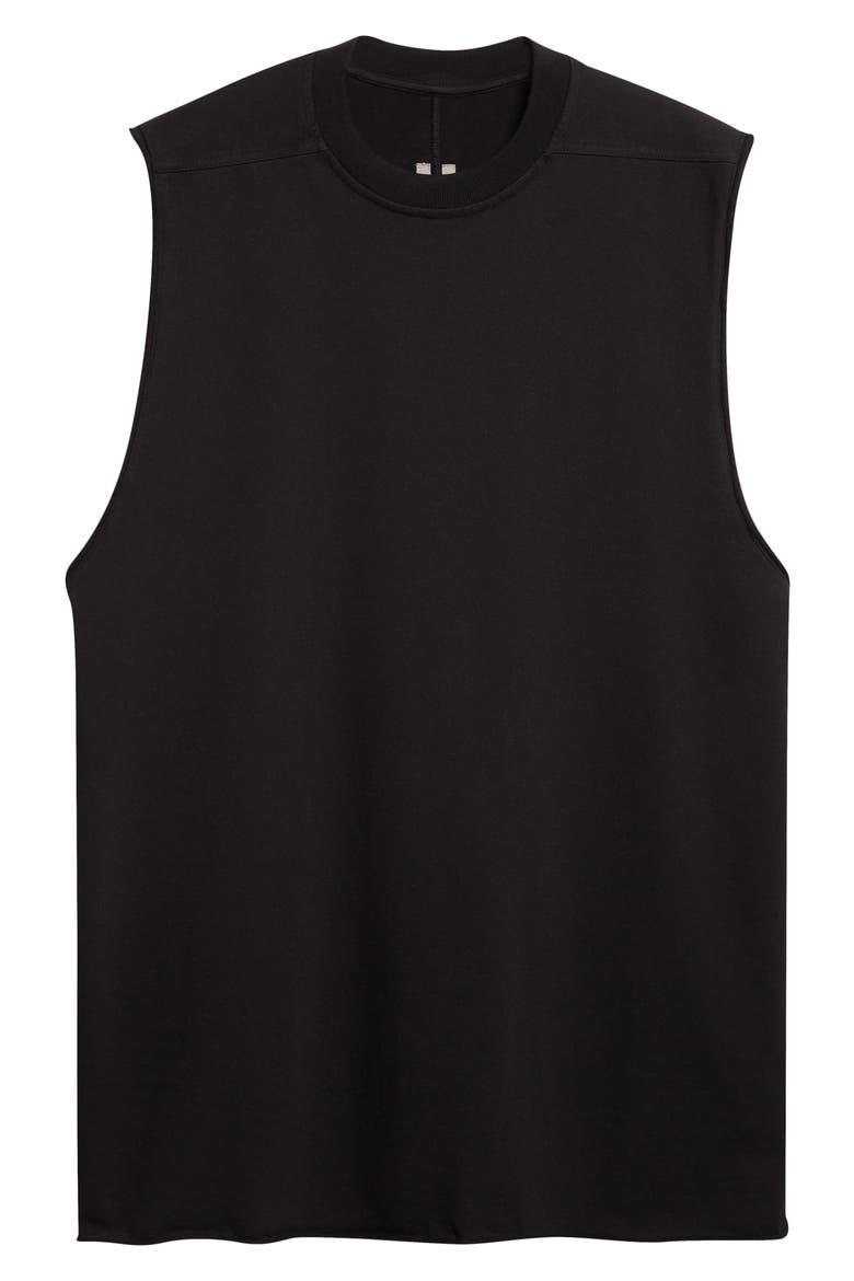 Jumbo Cotton Jesrey Tank, Alternate, color, BLACK