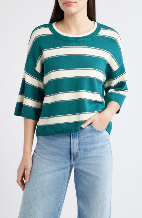 Boxy Stripe Sweater