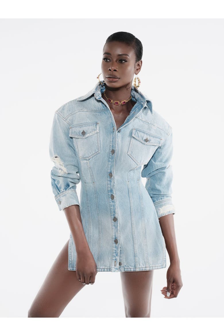 Si Si Shacket, Alternate, color, Blue