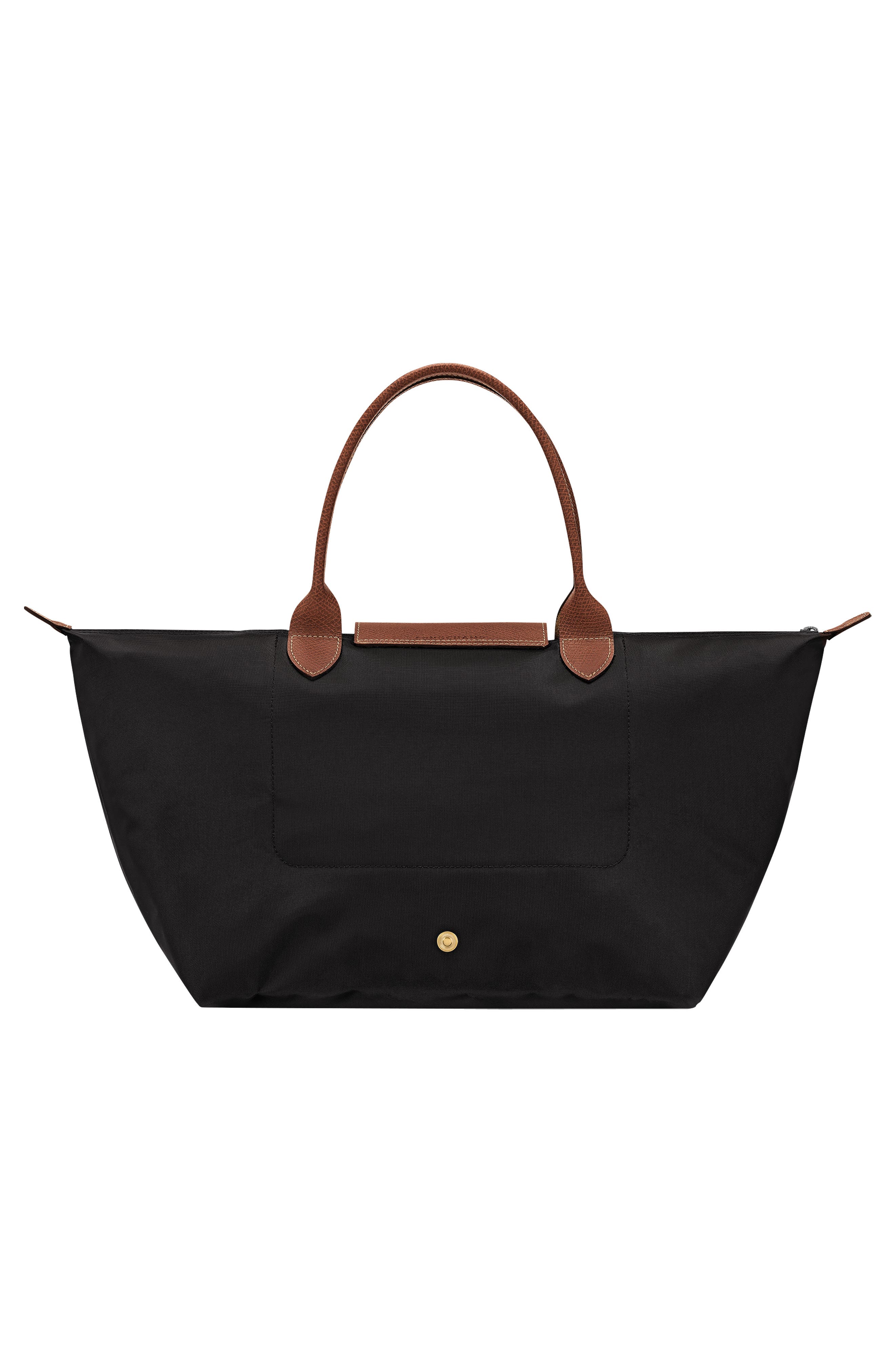 Longchamp Le Pliage Original Nylon Top Handle Bag, Alternate, color, Black