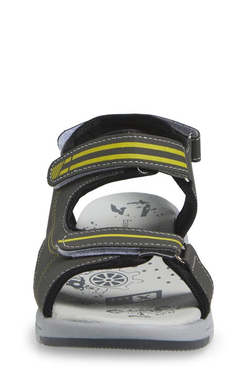 Extreme By Eddie Marc Kids' Double Strap Sandal In Grey