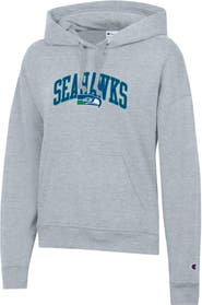 Champion Women's Champion Heather Gray Seattle Seahawks Powerblend Hoodie