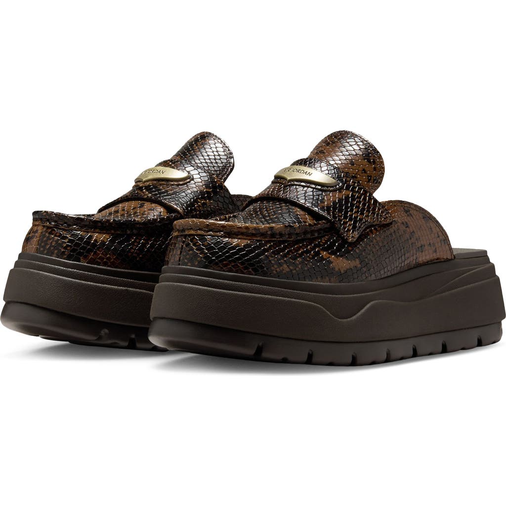 Jordan Women's Air Mule Se Shoes In Animal Print