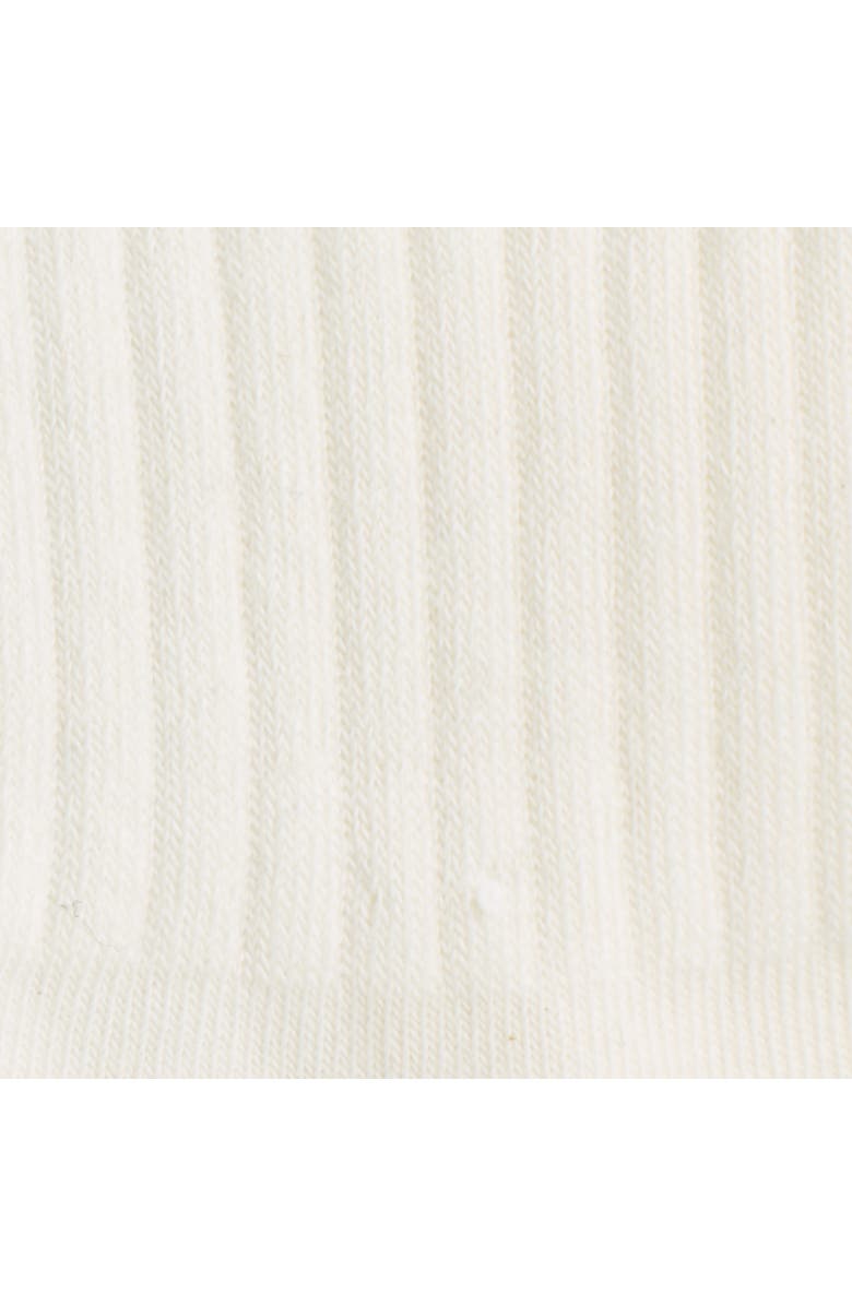 COS 2-Pack Ribbed Sports Socks, Alternate, color, Black / Cream / Green