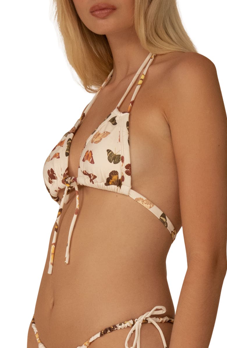 MONTCE Monarch Euro Bow Bikini Top, Alternate, color, Monarch