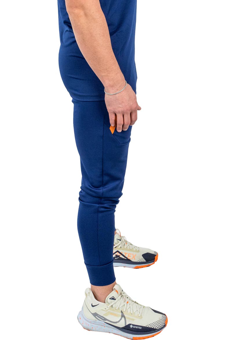 Shield Blue Joggers, Alternate, color, BLUE
