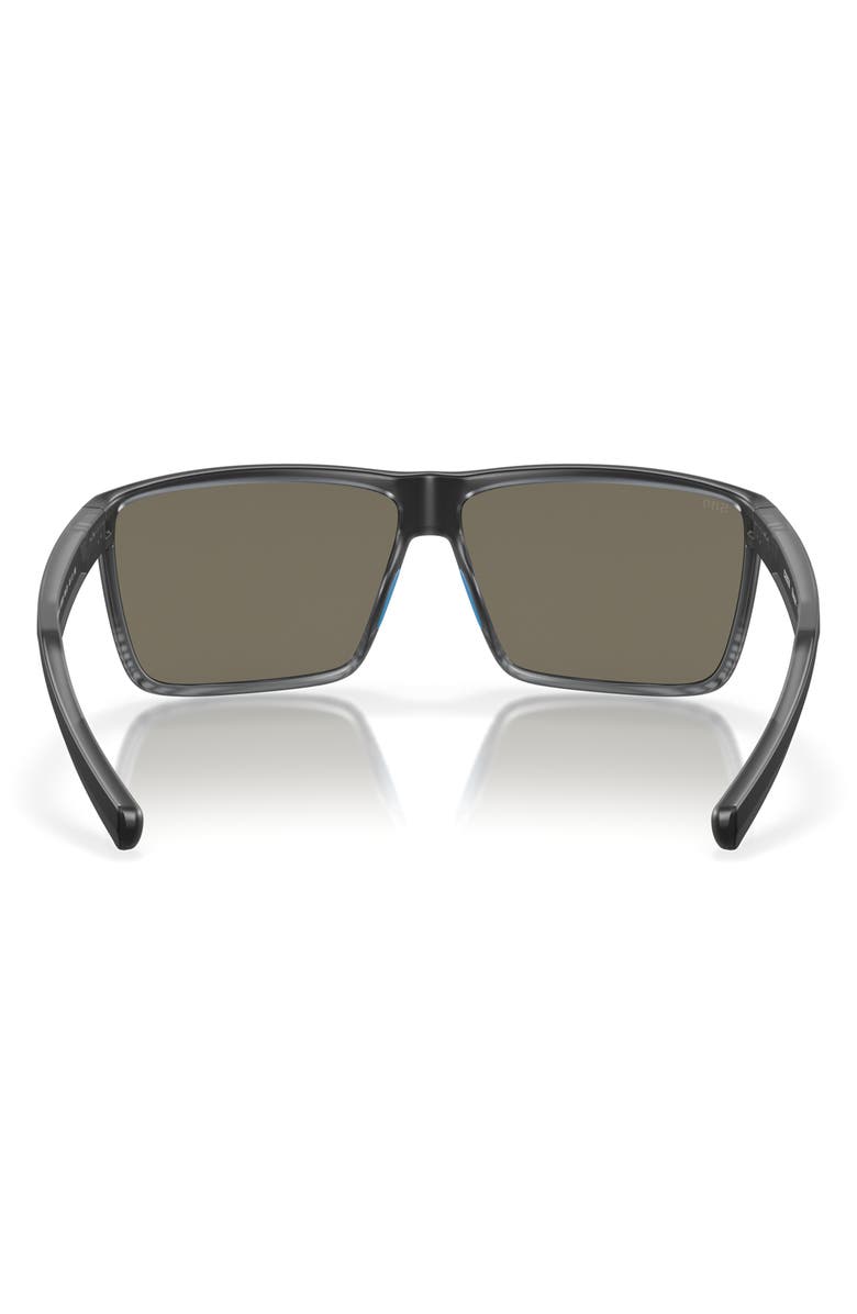 Costa Del Mar Rincon 63mm Polarized Oversize Rectangular Sunglasses, Alternate, color, 