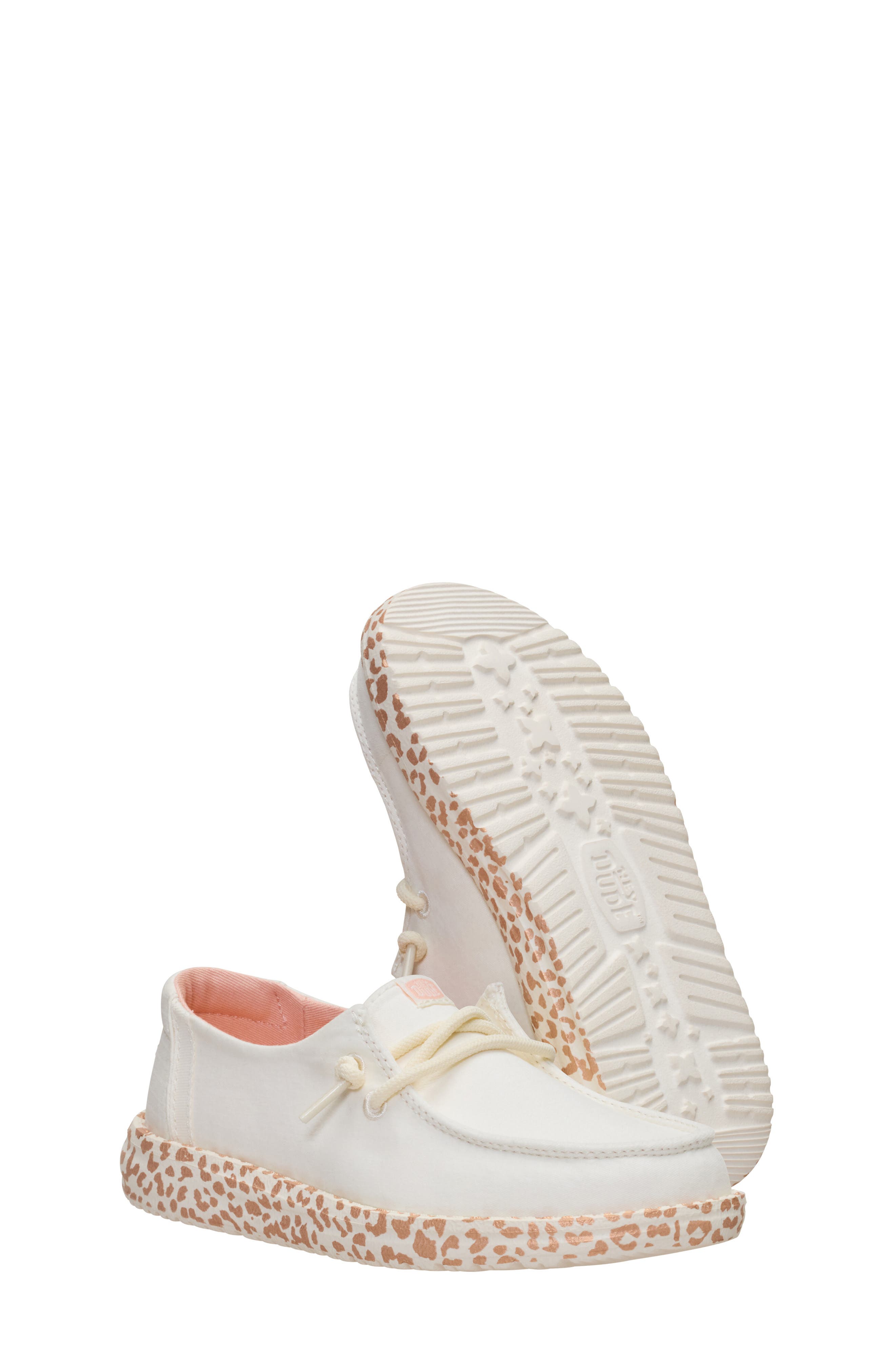 Kids' Wendy Metallic Slip On, Alternate, color, NEUTRAL