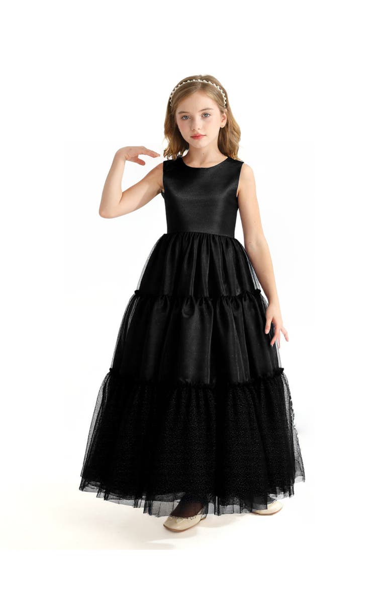 Teola Dress, Alternate, color, Black