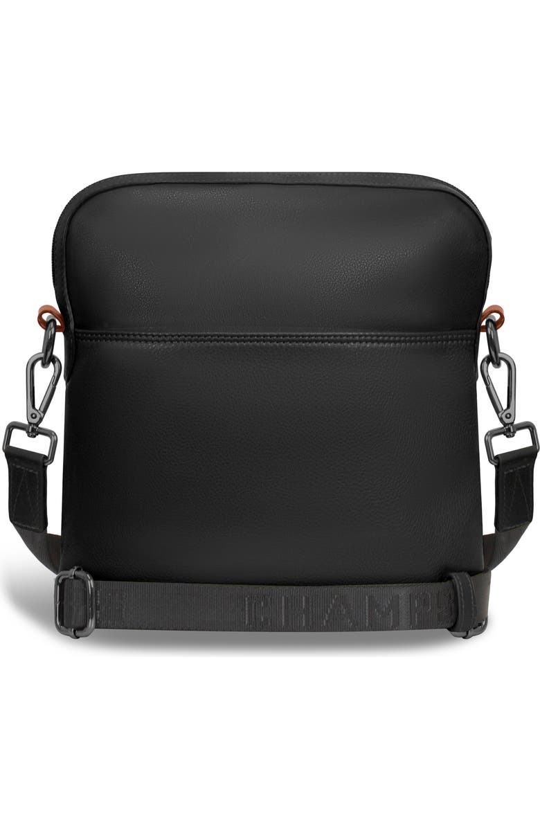CHAMPS Onyx Leather Camera Bag, Alternate, color, Black