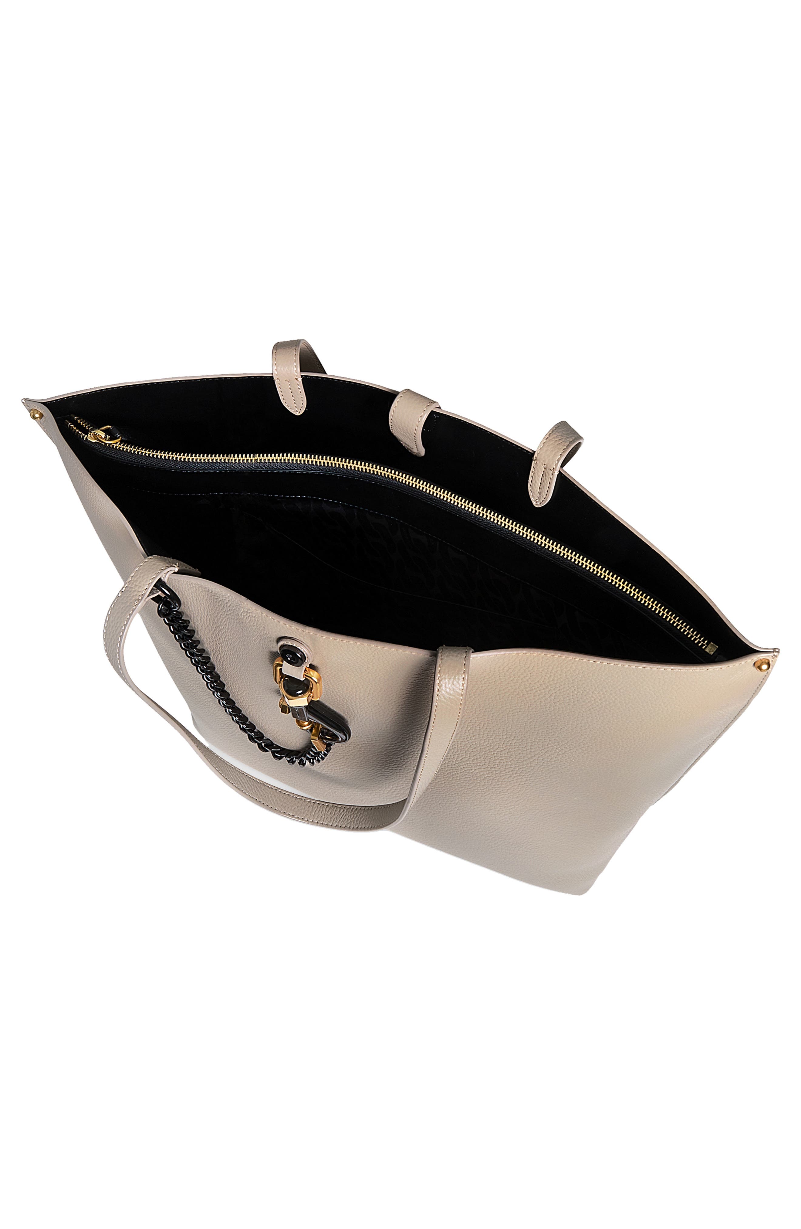 Rebecca Minkoff Large Megan Leather Tote, Alternate, color, Oyster