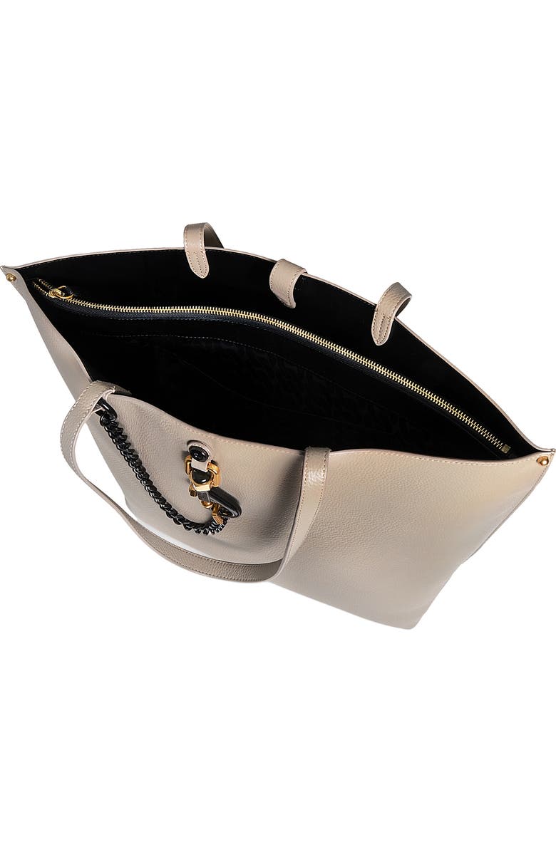 Rebecca Minkoff Large Megan Leather Tote, Alternate, color, Oyster