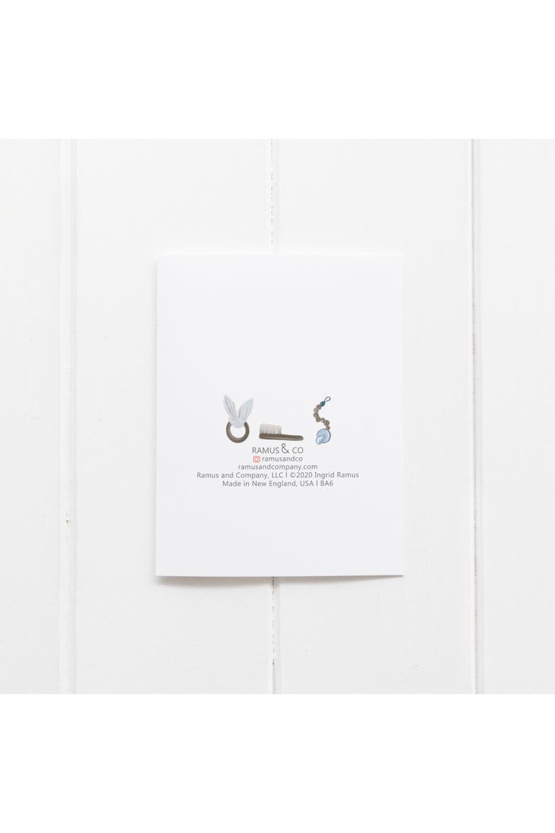New Baby Greeting Card Pack (3ct) "Congrats Baby Flat Lay", Alternate, color, Multi-Pack