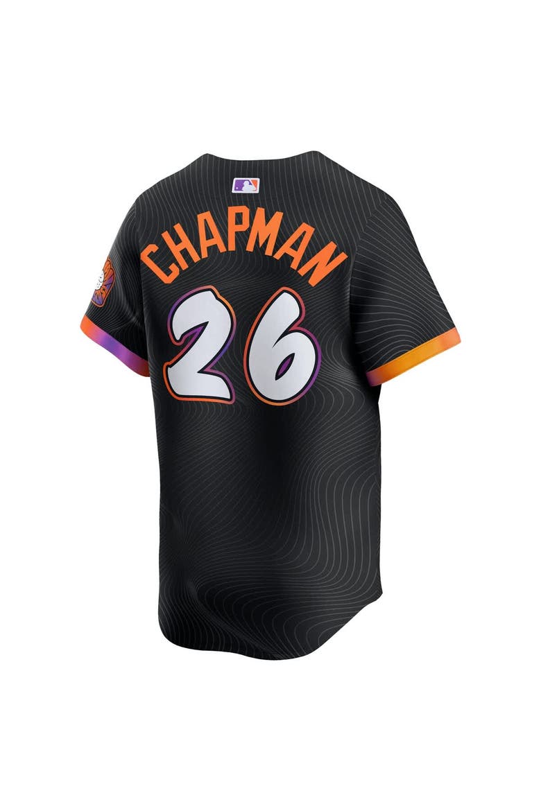 Men's Nike Matt Chapman Anthracite San Francisco Giants 2025 City Connect Limited Jersey, Alternate, color, Anthracite