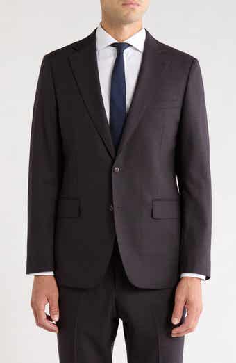 Stretch Wool Blend Suit Jacket