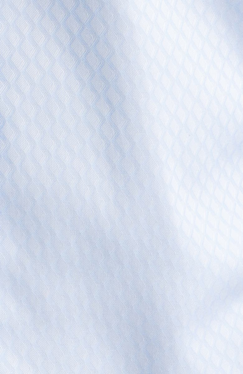 BOSS Hank Slim Fit Cotton Dress Shirt, Alternate, color, Light/ Pastel Blue