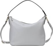 BOSS Medium Alyce Leather Hobo Bag