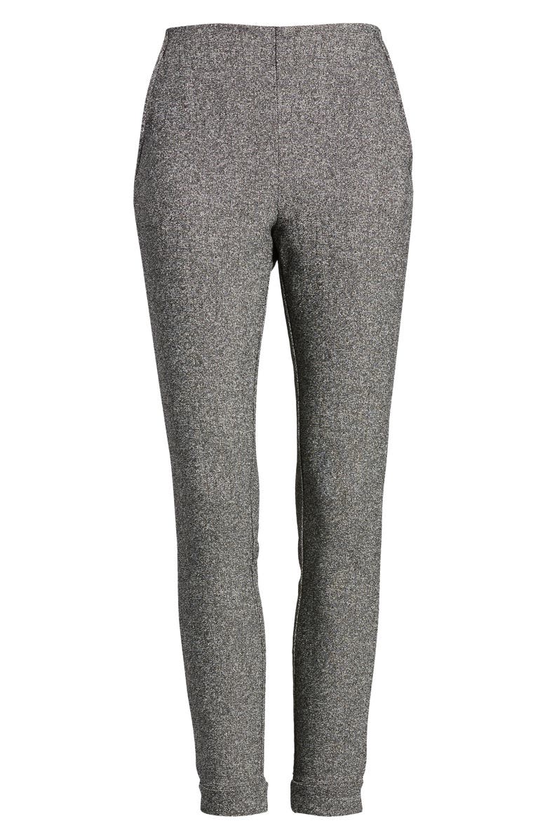 Hue Cuff Tweed Leggings, Alternate, color,