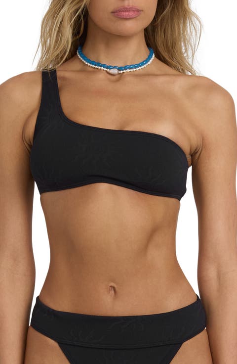 Laura Twisted Sun One-Shouler Bikini Top