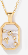 Little Sky Stone Birthstone Zodiac Charm Necklace