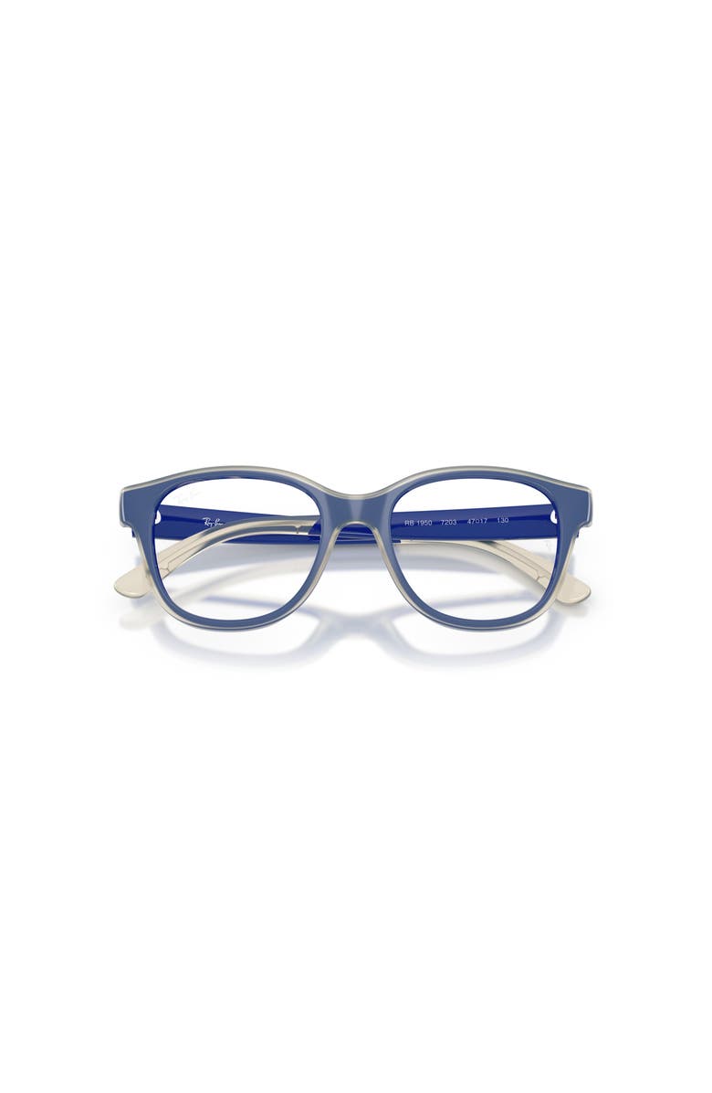Ray-Ban 44mm Square optical glasses, Alternate, color, Blue