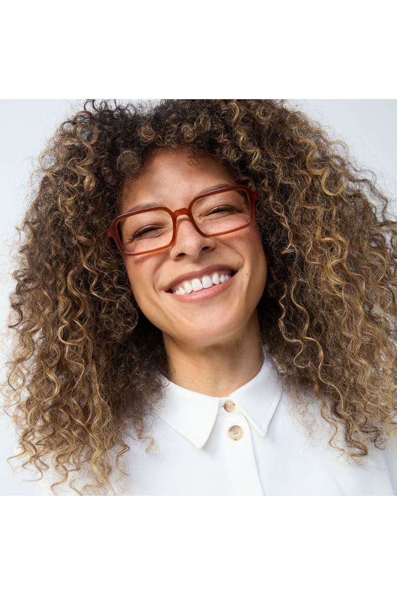 Lou Reading Glasses, Alternate, color, Brown / Tan