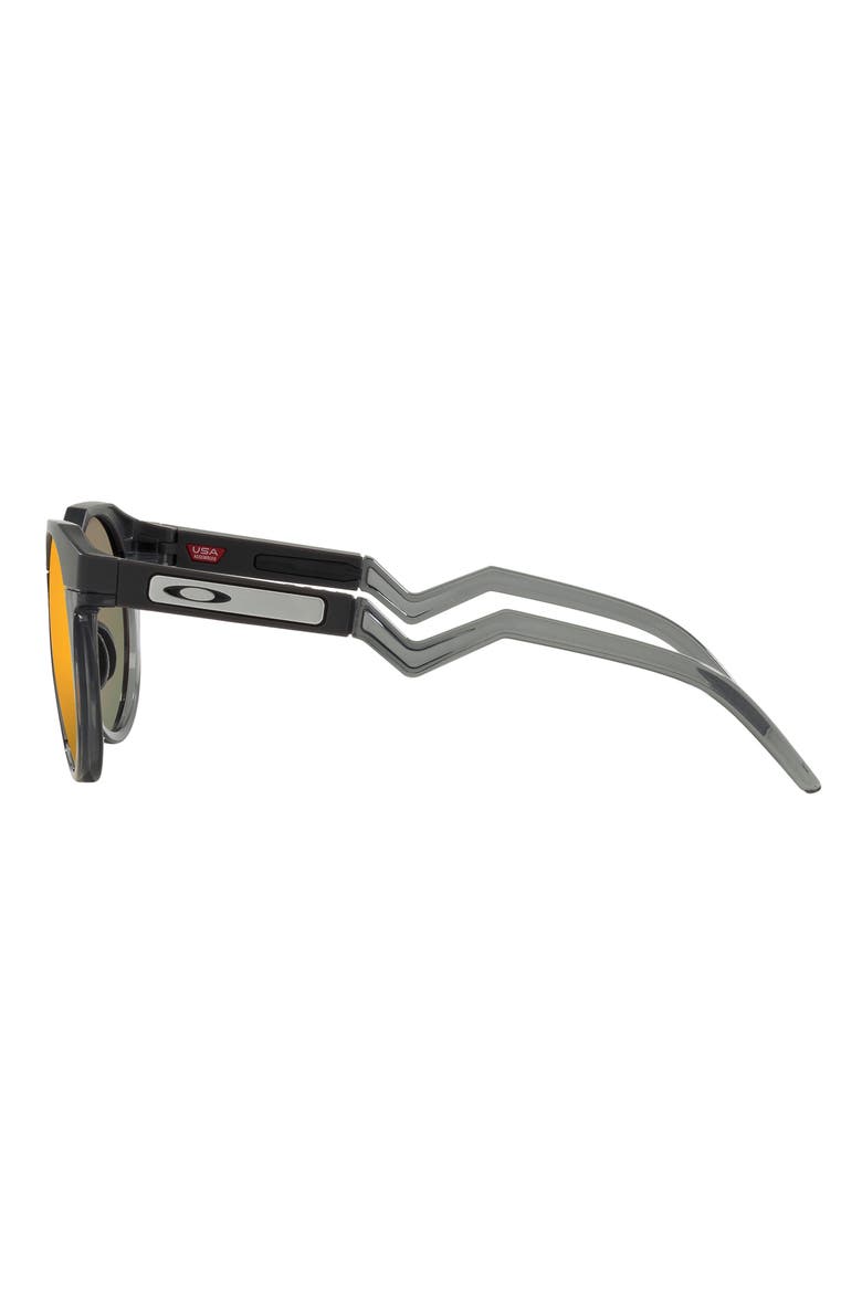 HSTN 52mm Prizm™ Round Sunglasses, Alternate, color, GREY JEANS
