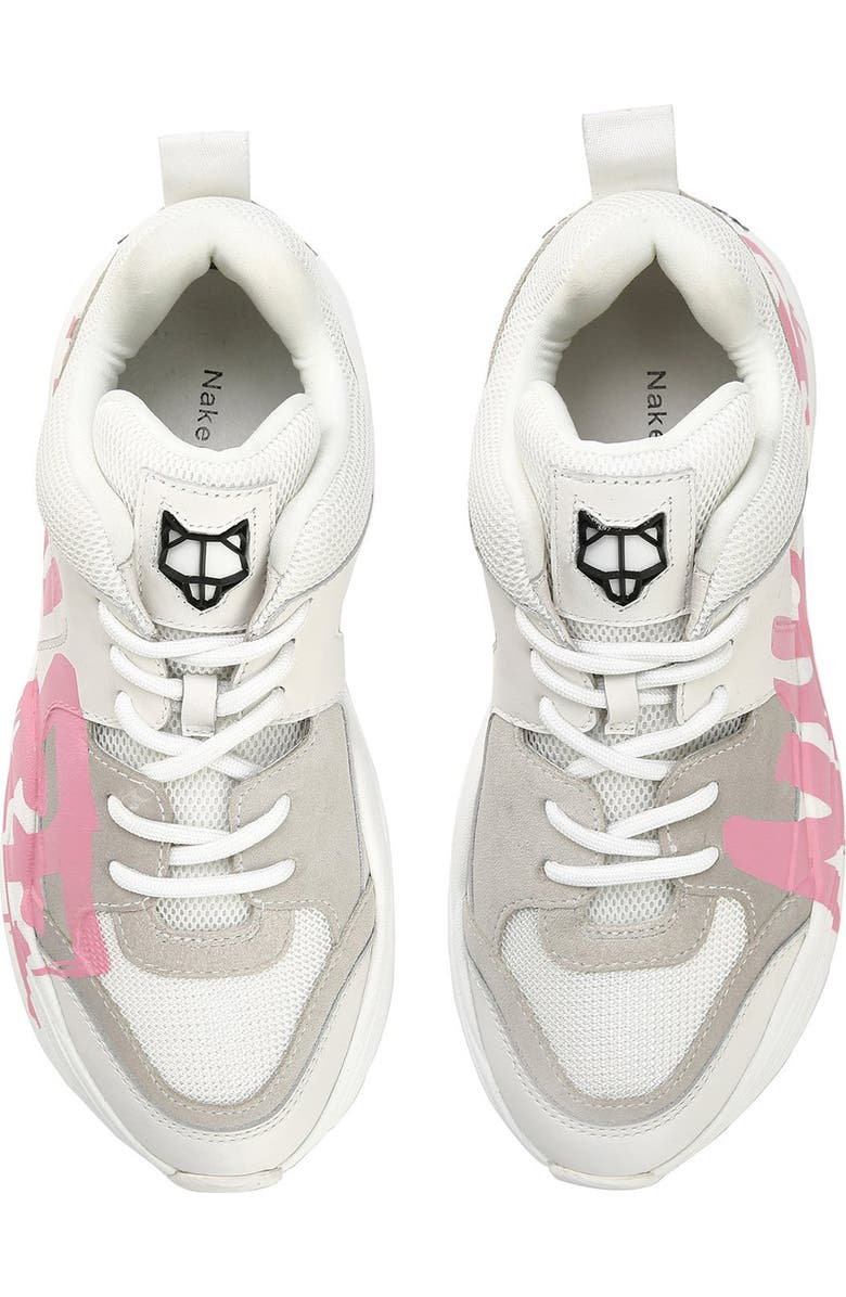 Naked Wolfe Track Logo Chunky Platform Sneaker, Alternate, color,