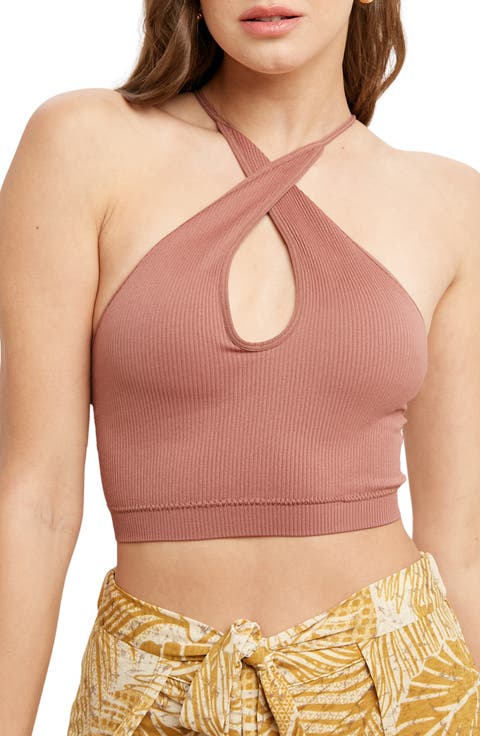 Seamless Scoop Neck Bralette