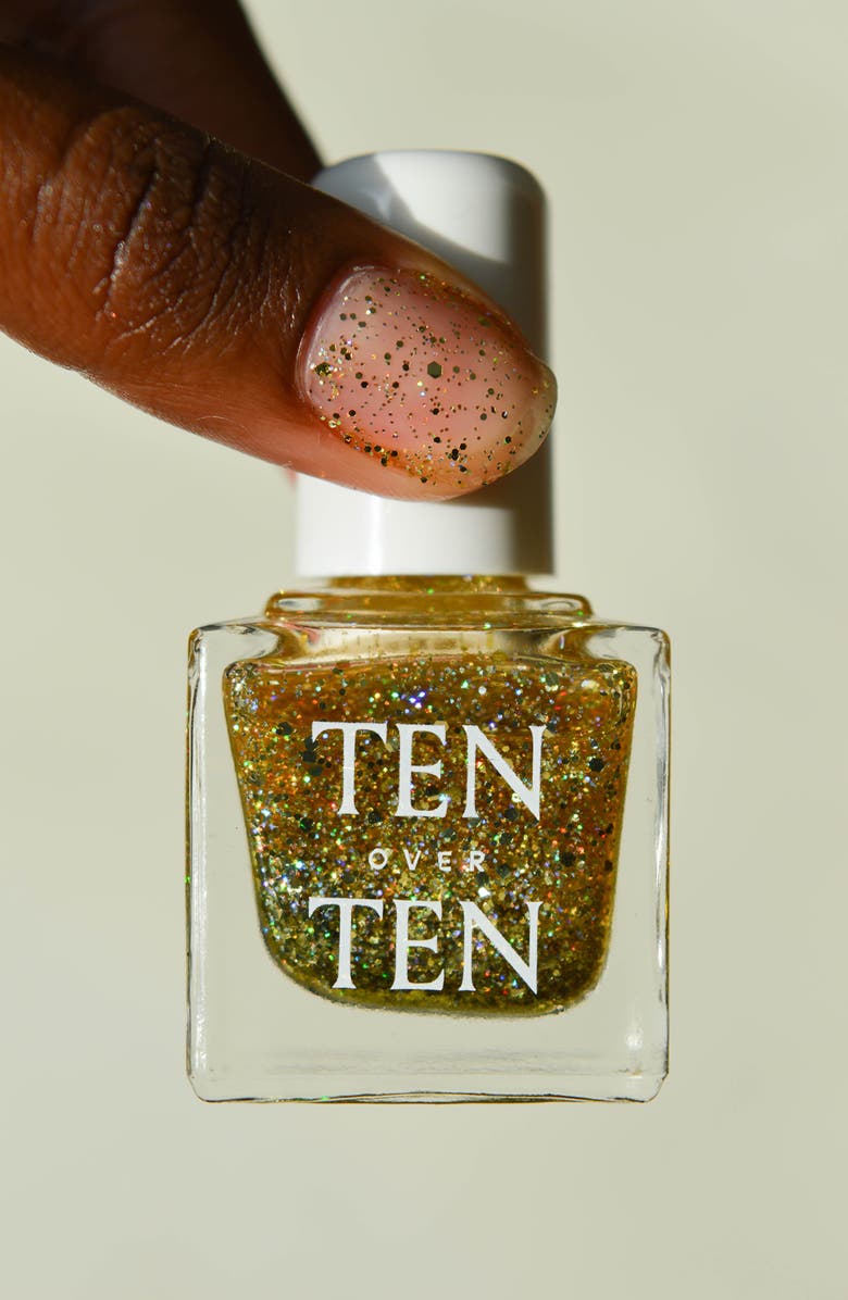 Tenoverten Gold Nail Polish Topper, Alternate, color, Bergen