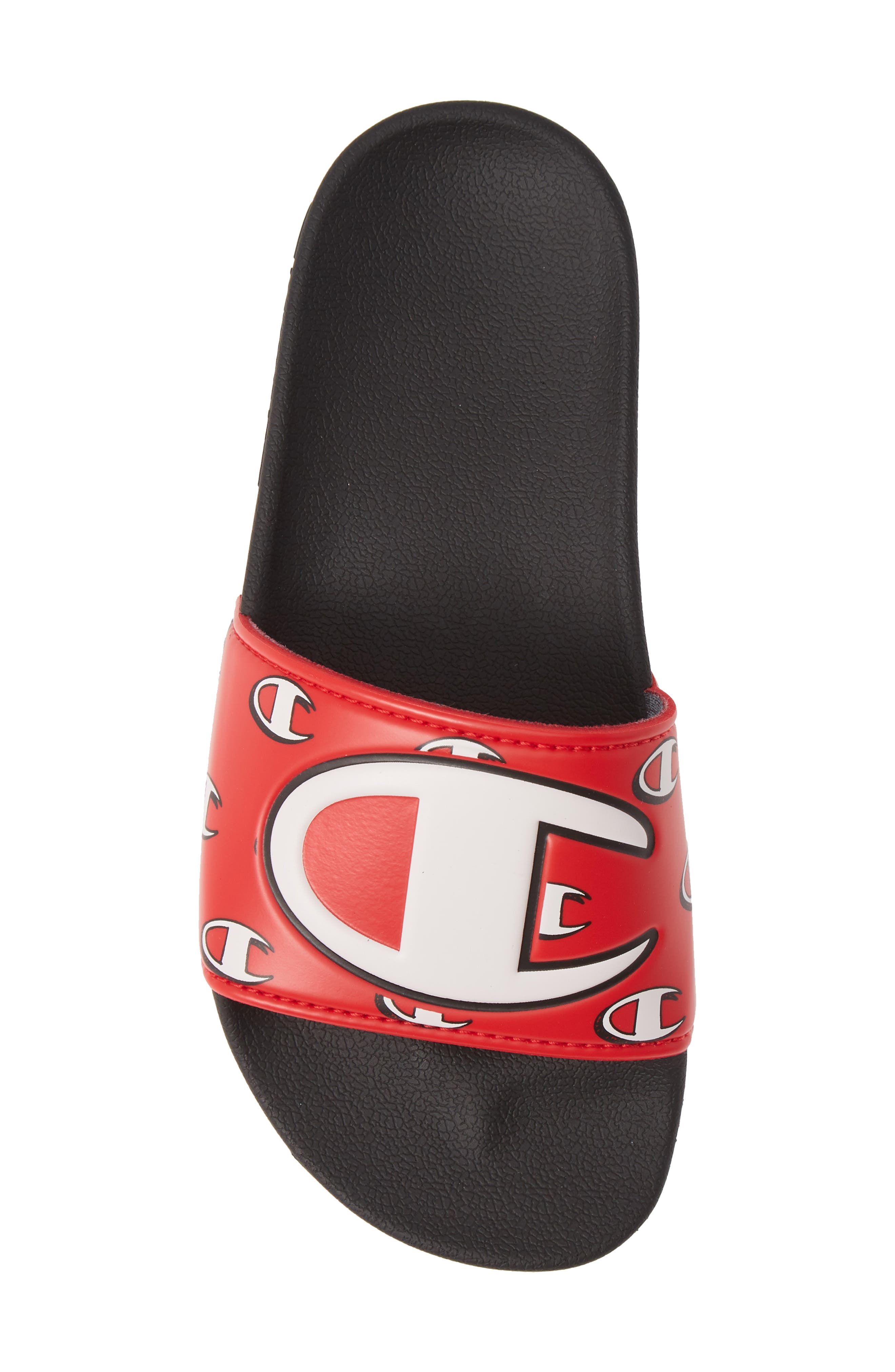 Repeat Sport Slide Sandal, Alternate, color, BLACK/ RED