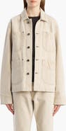 Khaite Wyatt Denim Chore Jacket