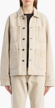 Khaite Wyatt Denim Chore Jacket