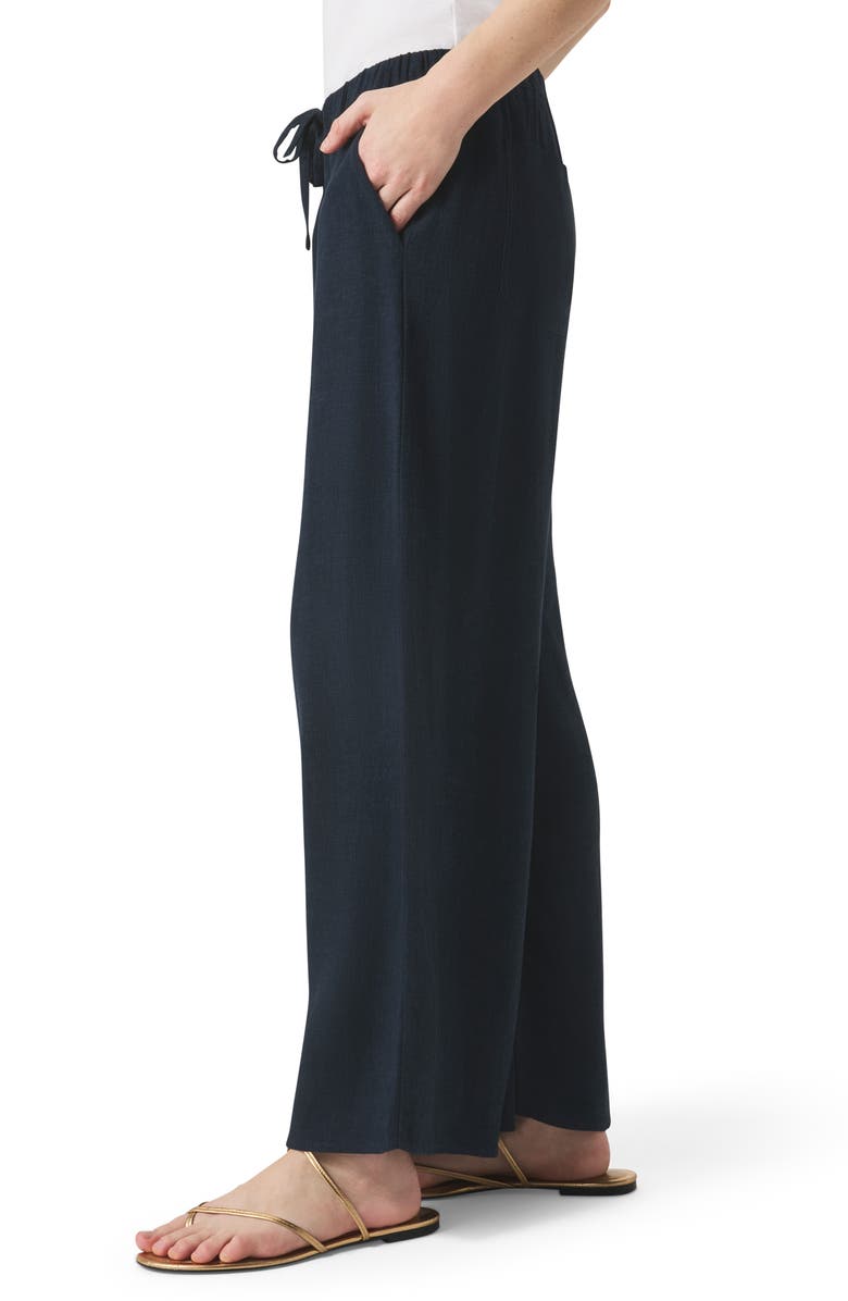 Splendid Coastal Crop Wide Leg Pants, Alternate, color, Navy