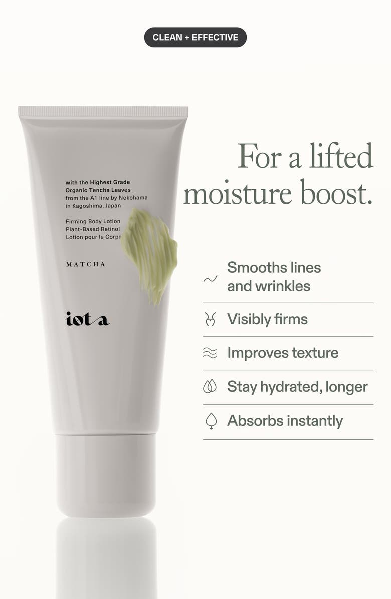 Iota Supermatcha Body Lotion, Alternate, color,