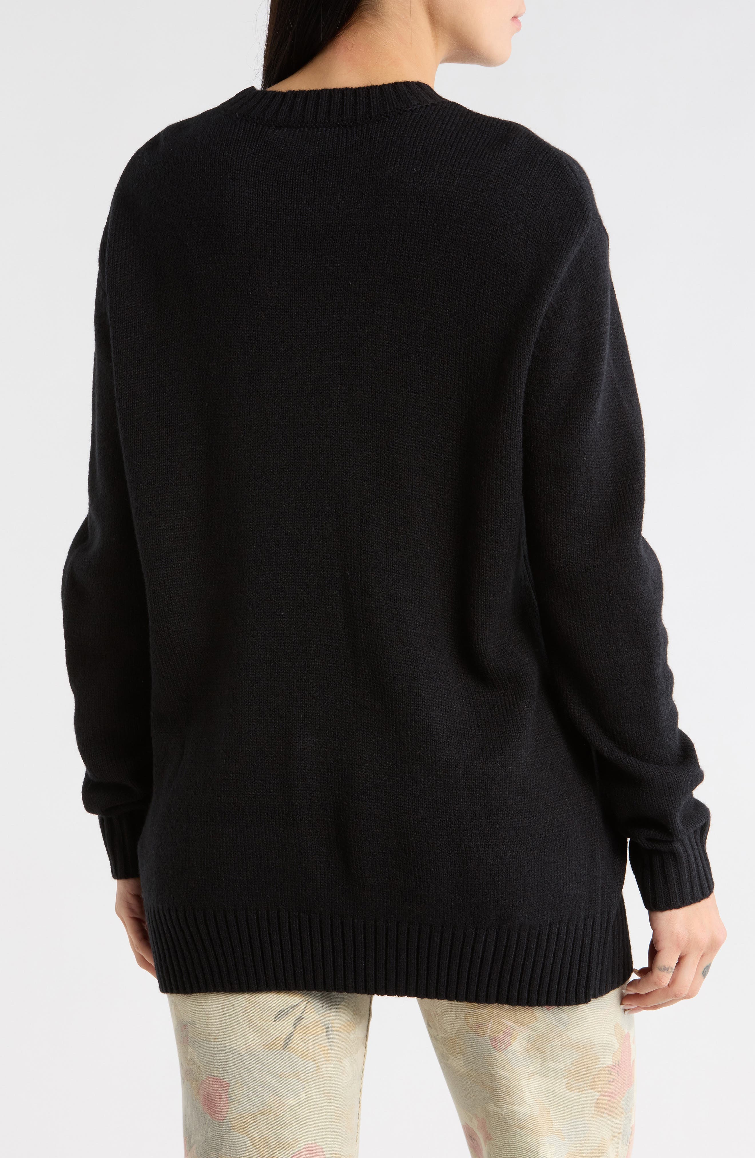 Sequin Knit Sweater - image 2