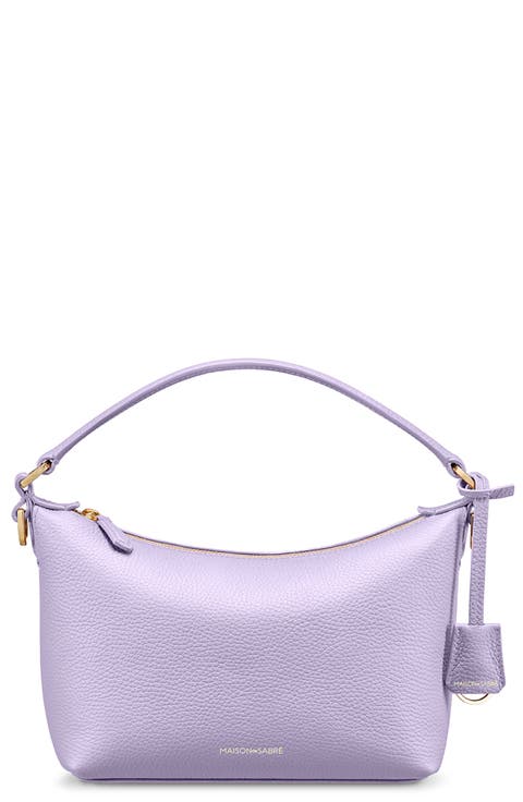 Small Leather Soft Hobo