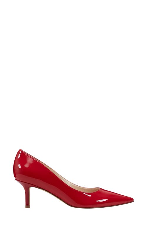 Marc Fisher Alola Pointed Toe Pump In Red
