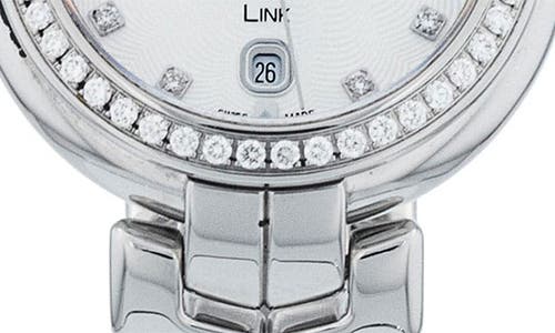 Watchfinder & Co. Tag Heuer 2001 Link Diamond Bracelet Watch, 29mm In Silver