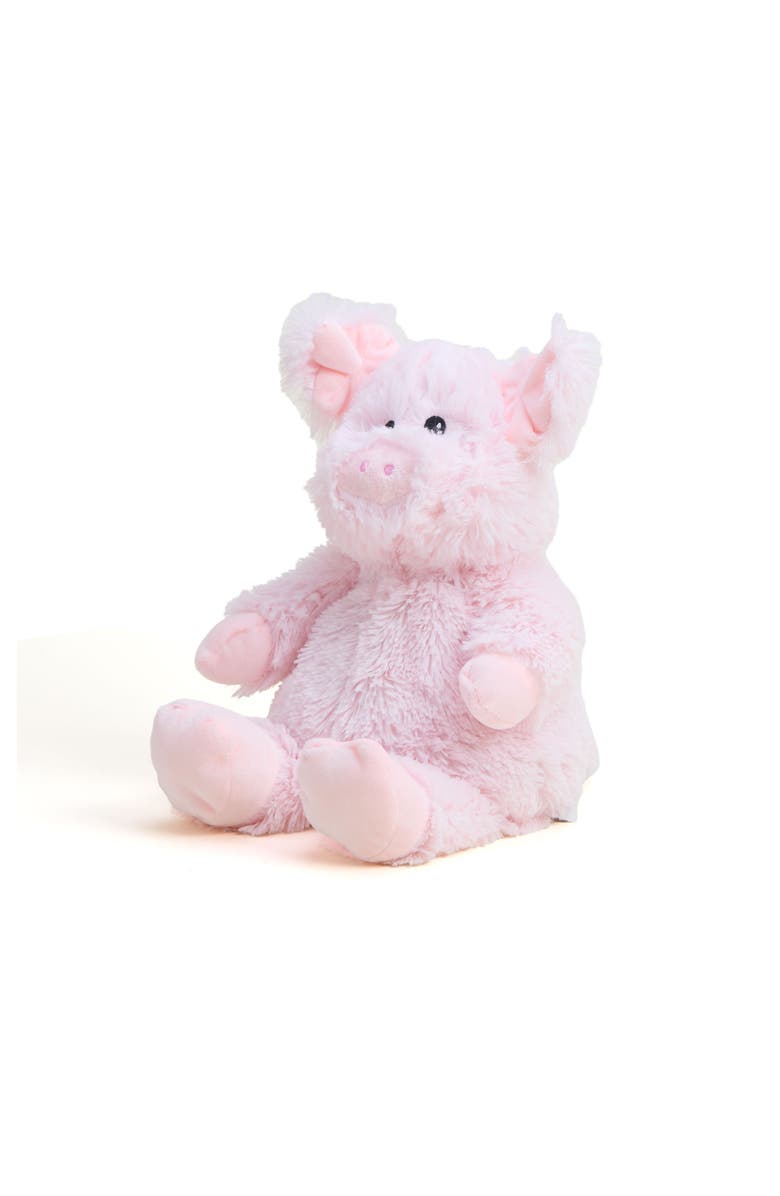 Warmies Pig Plush Toy, Main, color, Light Pastel Pink