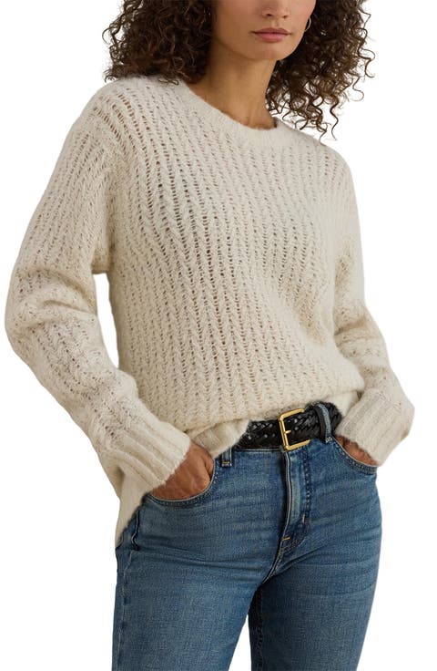 Oversize Open Stitch Sweater