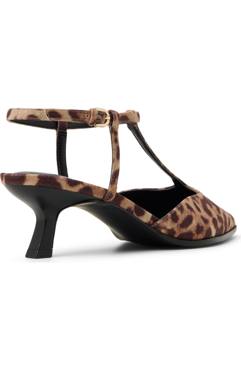 Call It Spring By Aldo Talaa Ankle Strap Pointed Toe Kitten Heel Pump, Alternate, color, Brown